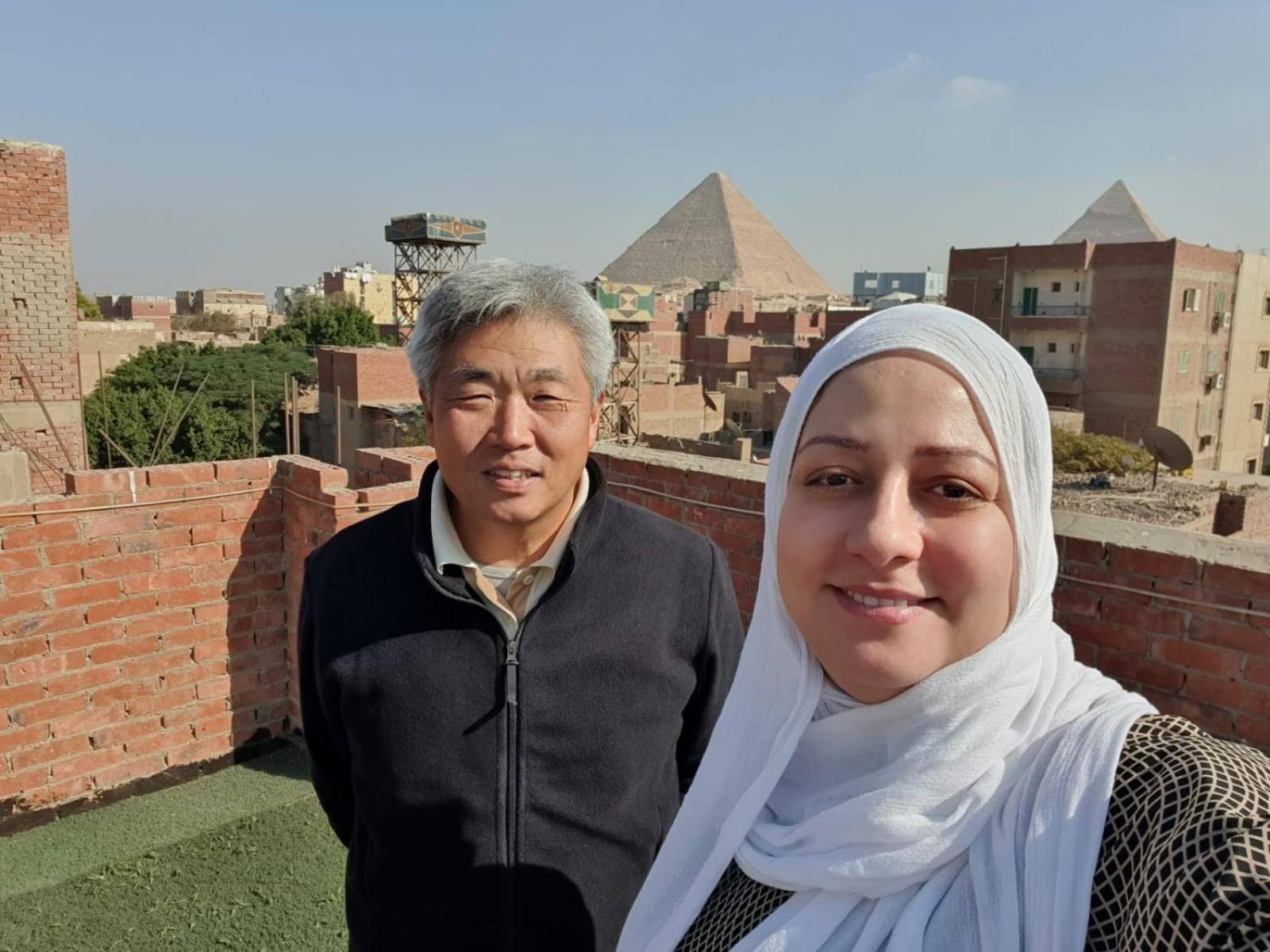 Merit Pyramids View El El Cairo Exterior foto